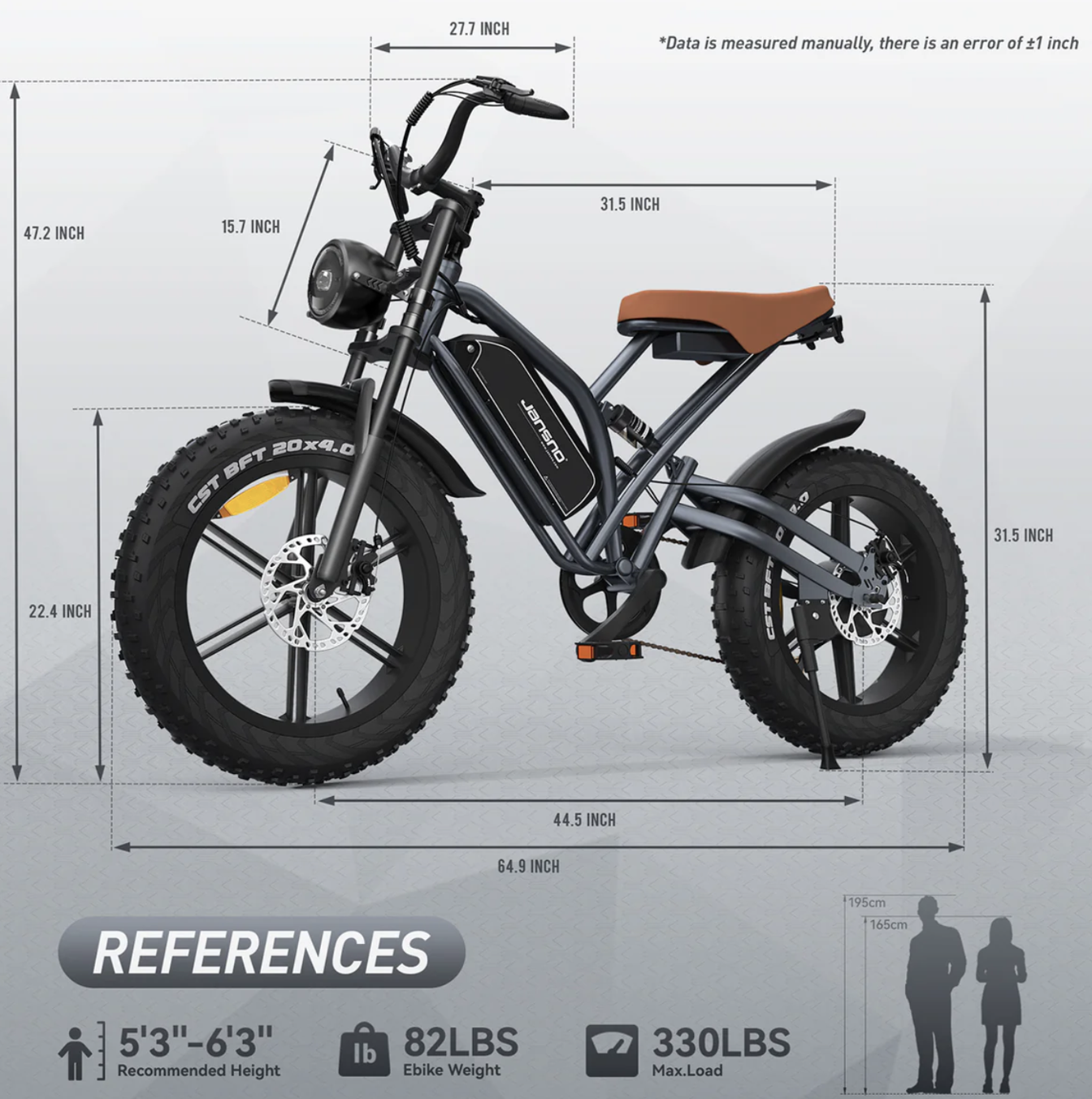 X50 Fat Tire Electric Bike
