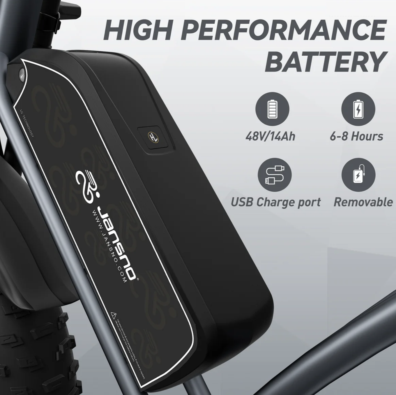 X50 Fat Tire Electric Bike
