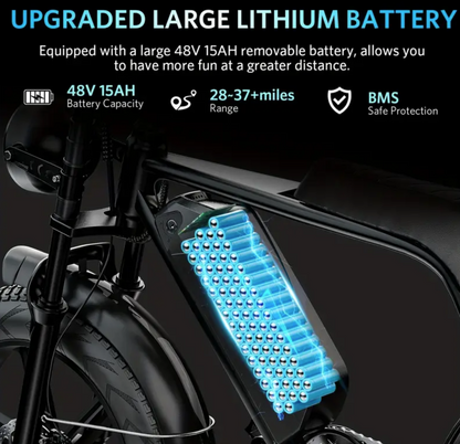 V8 Electric Bike 750W