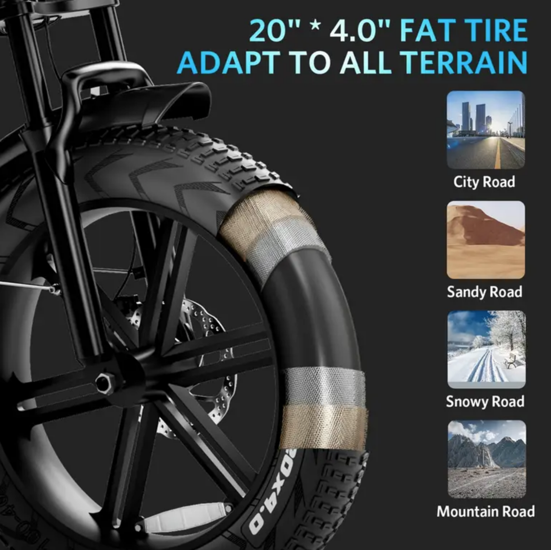 V8 Electric Bike 750W